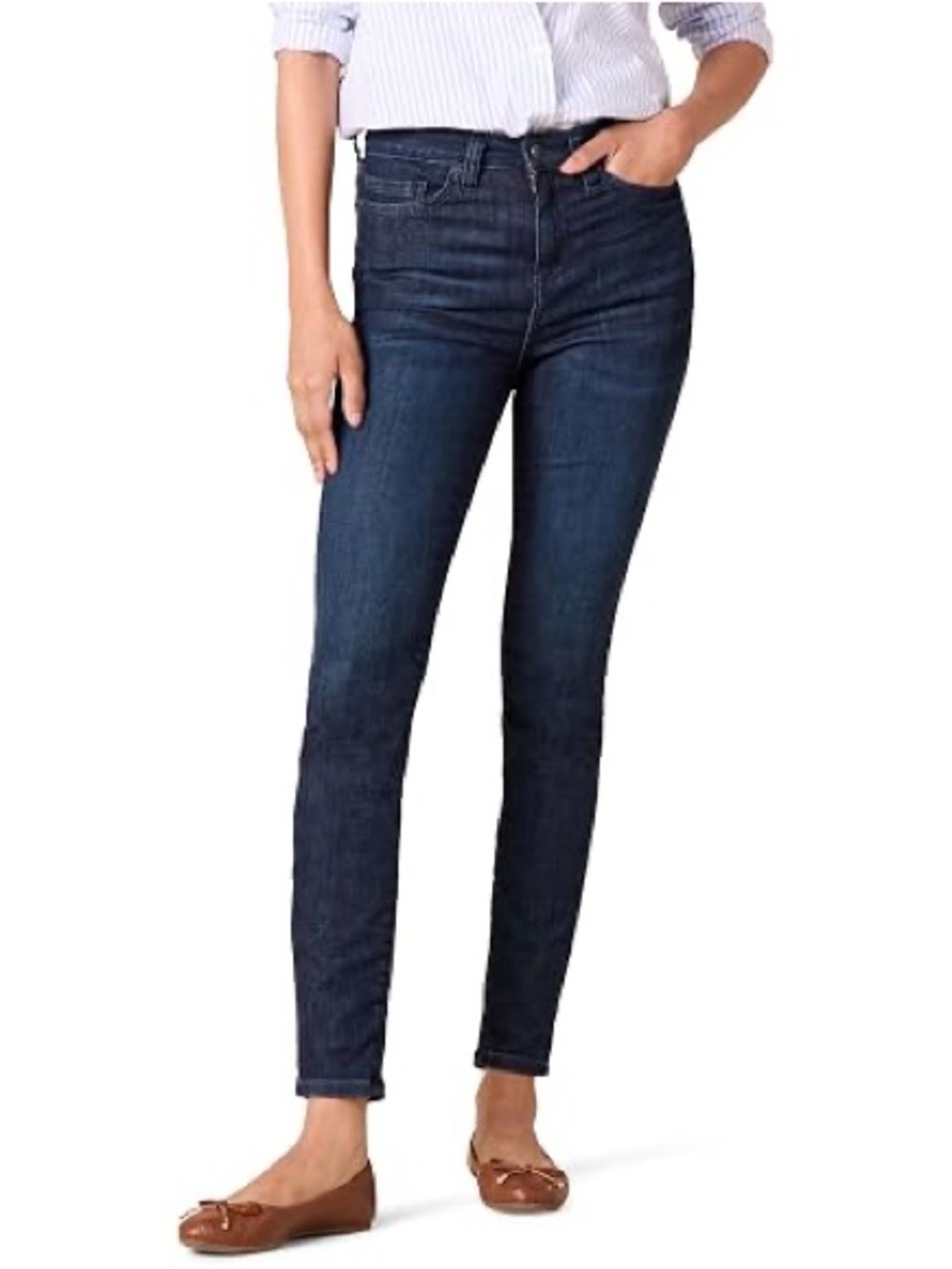 William Rast Women's Dark Blue High-Rise Skinny Jeans size 26